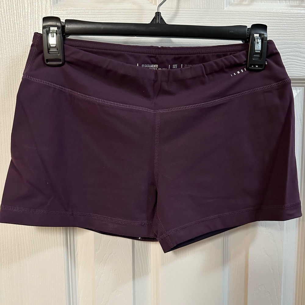 I Am Becoming Dark Purple Women's Athletic Shorts
